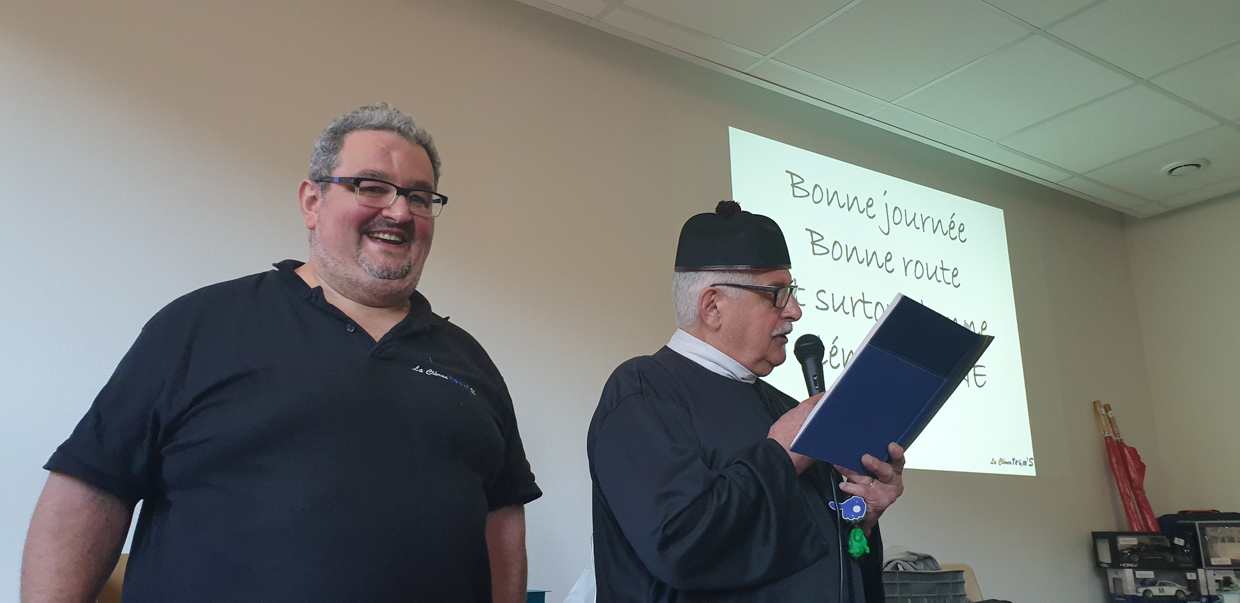 Roméo Baurier et Robert, alias Père Bébert Roméo Baurier et Robert, alias Père Bébert