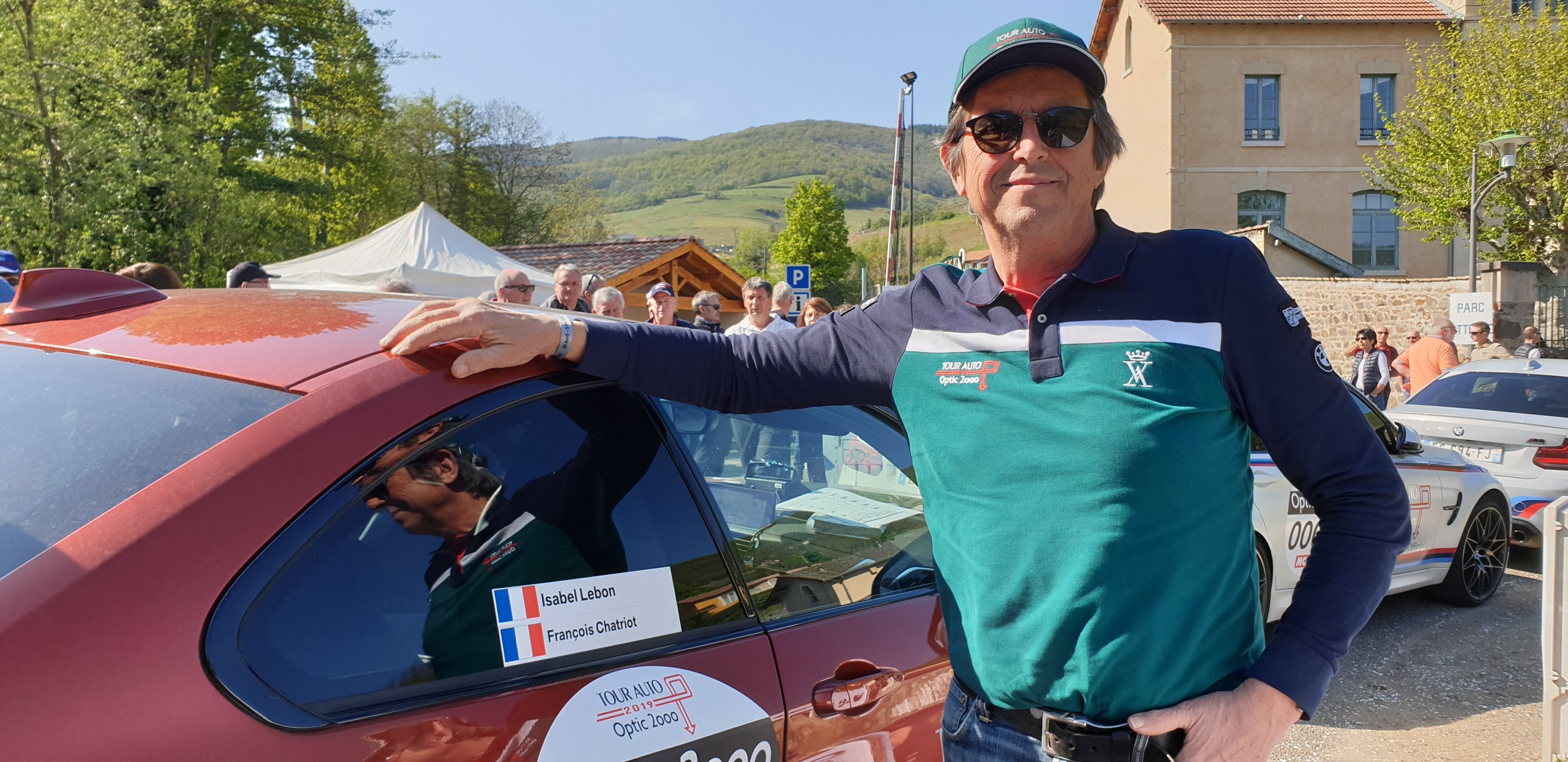 François CHATRIOT, le pilote français de rallye, conduisait la voiture 00A François CHATRIOT, le pilote français de rallye, conduisait la voiture 00A