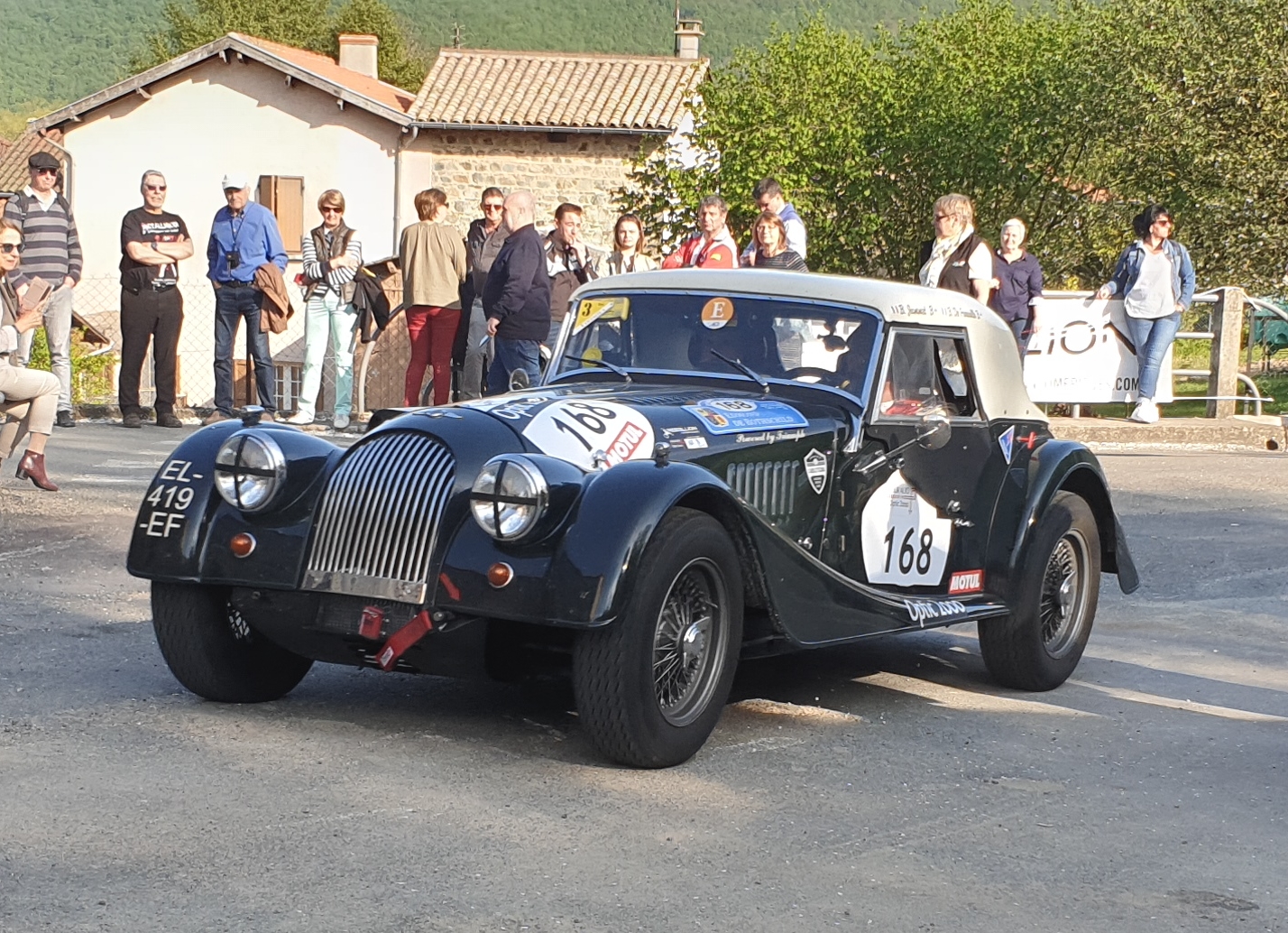 Brice JAMMET / Benjamin de FROUVILLE : MORGAN +4 Super Sport 1961 Brice JAMMET / Benjamin de FROUVILLE : MORGAN +4 Super Sport 1961