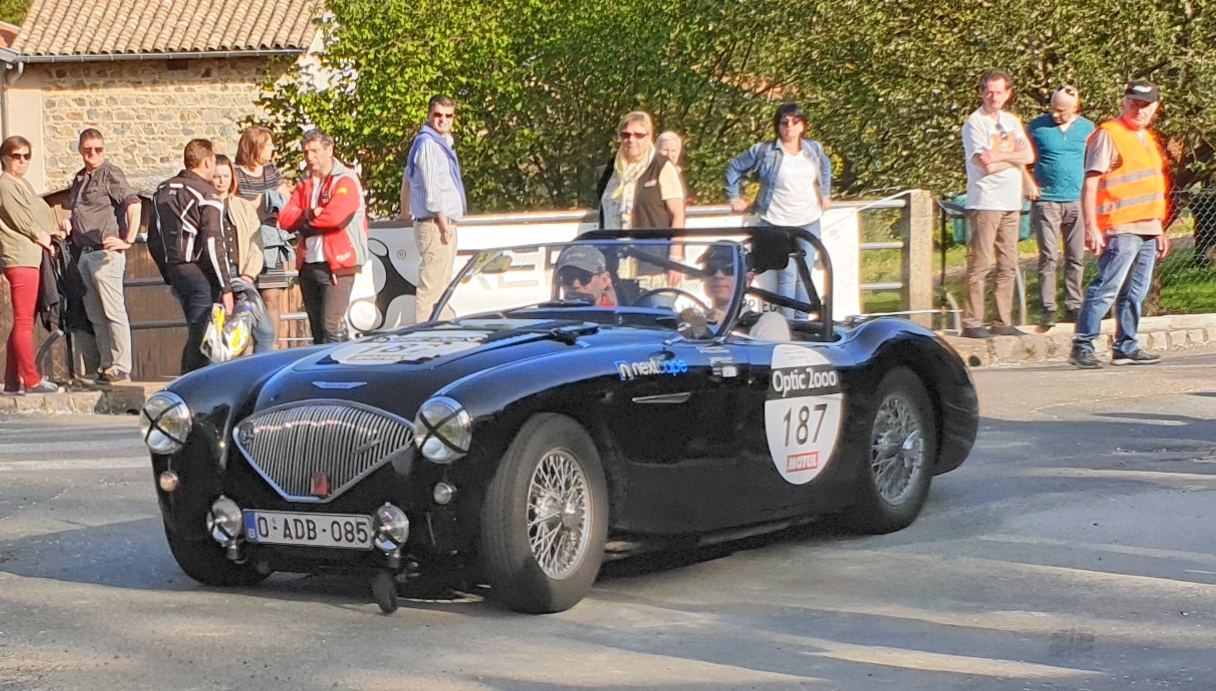 Philippe BRESSON / Philippe LANTERNIER : AUSTIN HEALEY 100/4 M 1956 Philippe BRESSON / Philippe LANTERNIER : AUSTIN HEALEY 100/4 M 1956
