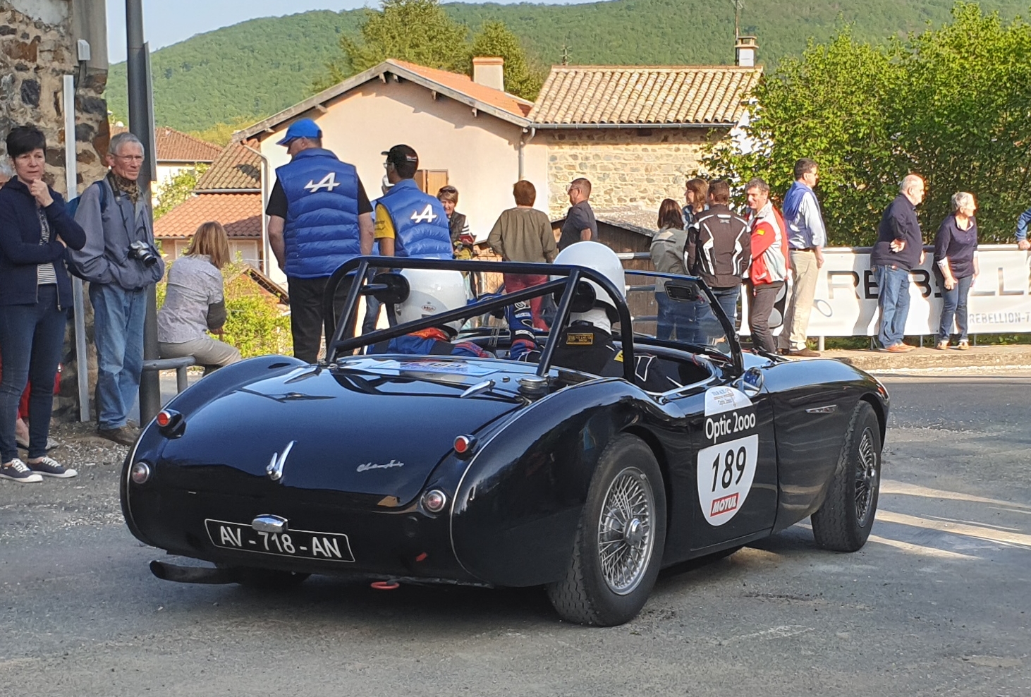 Jean-Marie FABRE / Mathieu PLANCHON : AUSTIN HEALEY 100/4 1956 Jean-Marie FABRE / Mathieu PLANCHON : AUSTIN HEALEY 100/4 1956