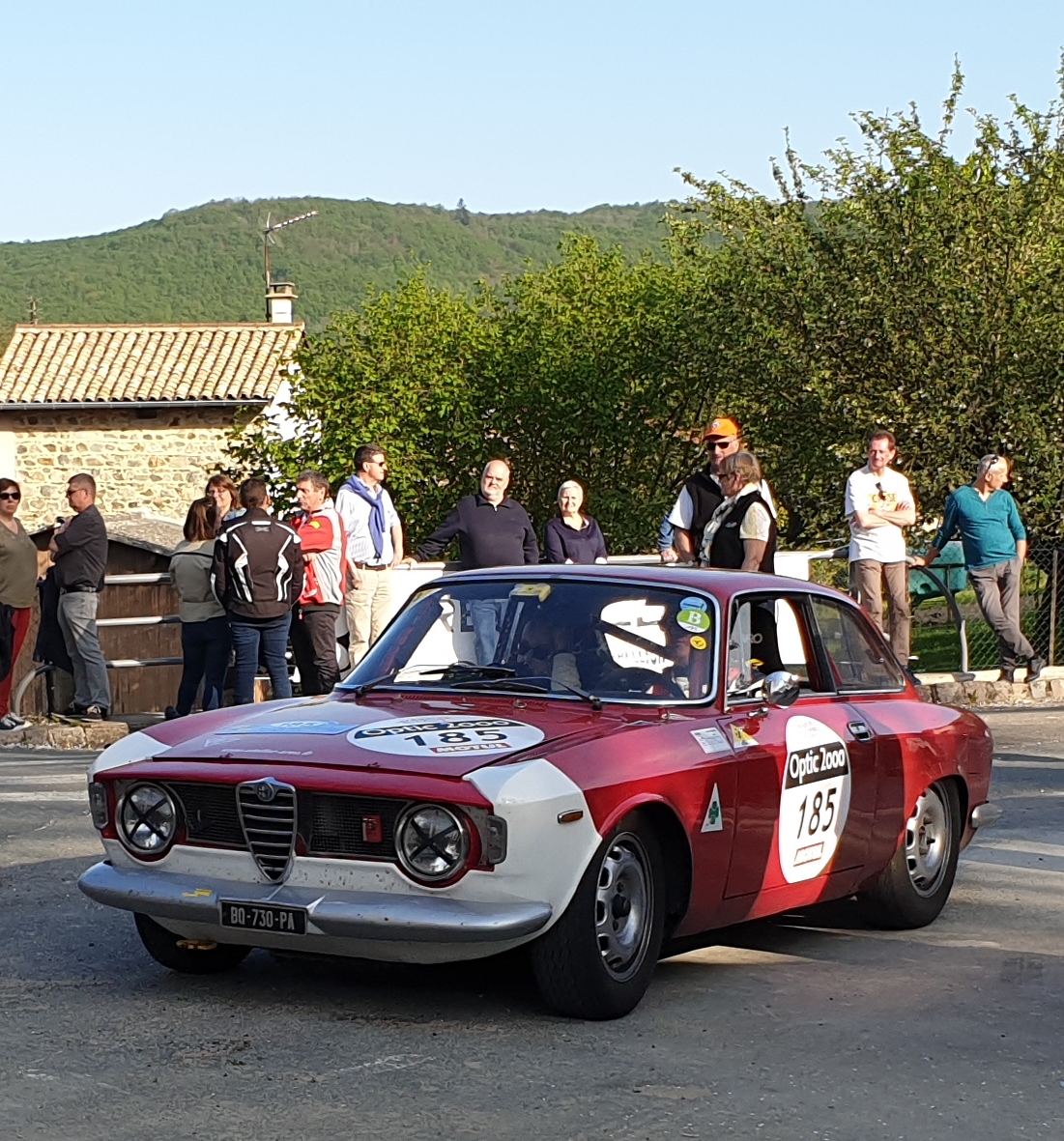 Pierre-Antoine de SELANCY / Gabriel VIELLARD : ALFA ROMEO Giulia Sprint GT 1965 Pierre-Antoine de SELANCY / Gabriel VIELLARD : ALFA ROMEO Giulia Sprint GT 1965