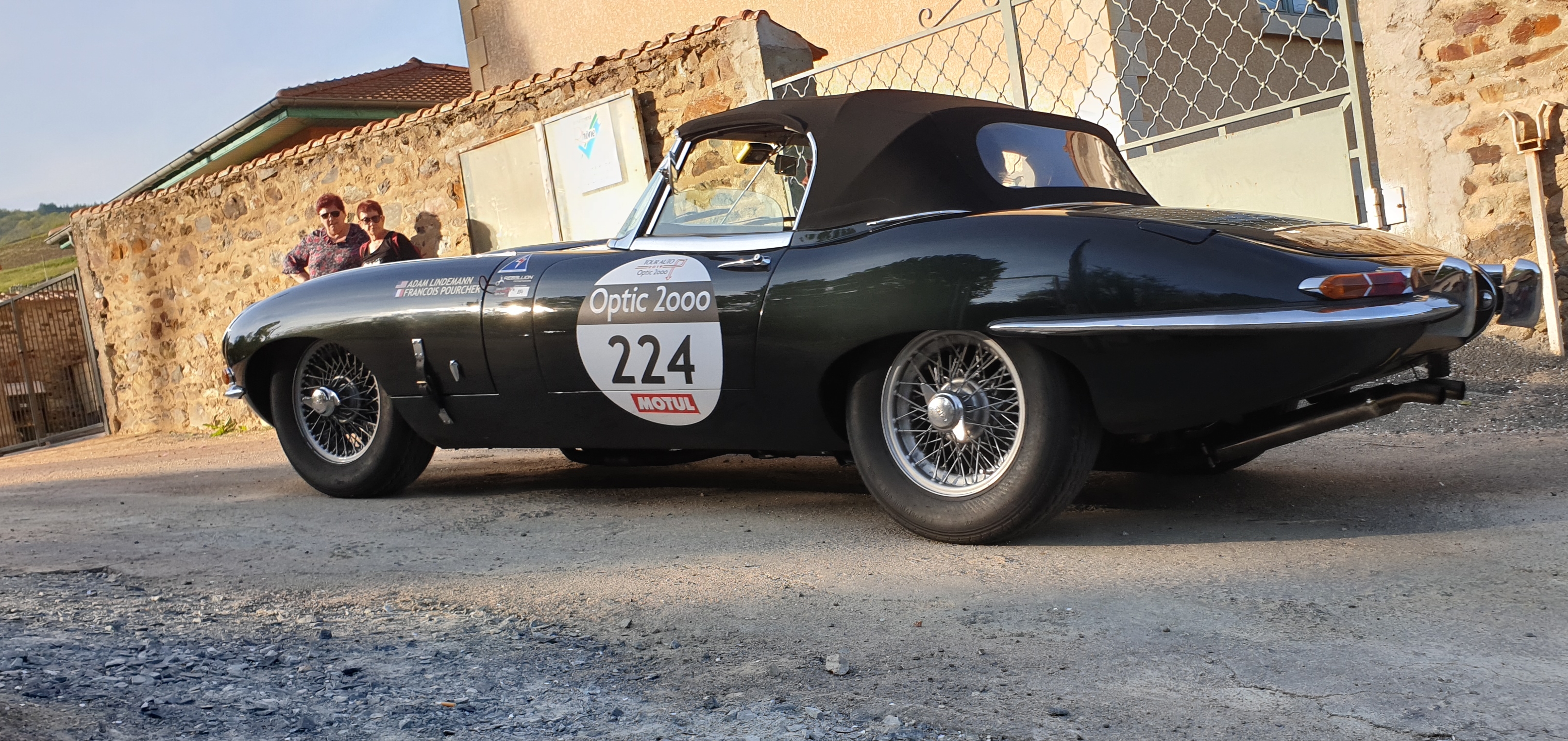 Adam LINDEMANN / François POURCHER : JAGUAR Type E 3,8L 1961 Adam LINDEMANN / François POURCHER : JAGUAR Type E 3,8L 1961