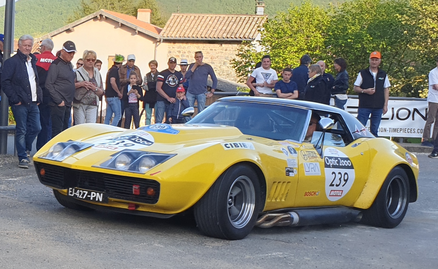 Eric EXCOFFIER / Clément EXCOFFIER : CHEVROLET Corvette C3 1969 Eric EXCOFFIER / Clément EXCOFFIER : CHEVROLET Corvette C3 1969