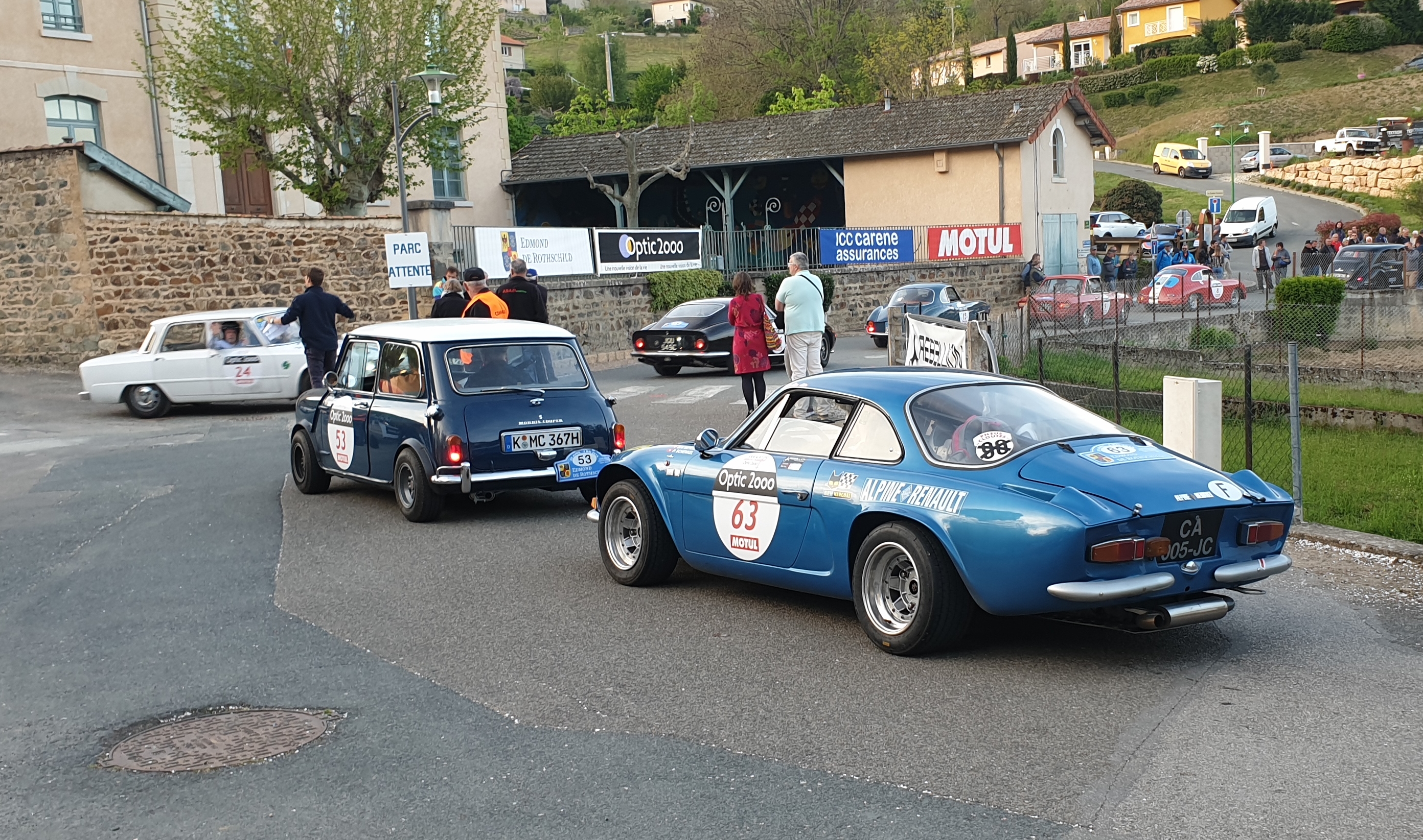 Hans ABRAHAMS / Timothy GALLAGHER : ALFA ROMEO Giulia 1600 TI Super 1964 ; Ludwig WILLISCH / Albrecht CRUX : MORRIS Cooper S 1300 MKI 1967 et Georges-Henri MEYLAN / Paul SCHENKEL : ALPINE RENAULT A110 1600 S 1970 Hans ABRAHAMS / Timothy GALLAGHER : ALFA ROMEO Giulia 1600 TI Super 1964 ; Ludwig WILLISCH / Albrecht CRUX : MORRIS Cooper S 1300 MKI 1967 et Georges-Henri MEYLAN / Paul SCHENKEL : ALPINE RENAULT A110 1600 S 1970