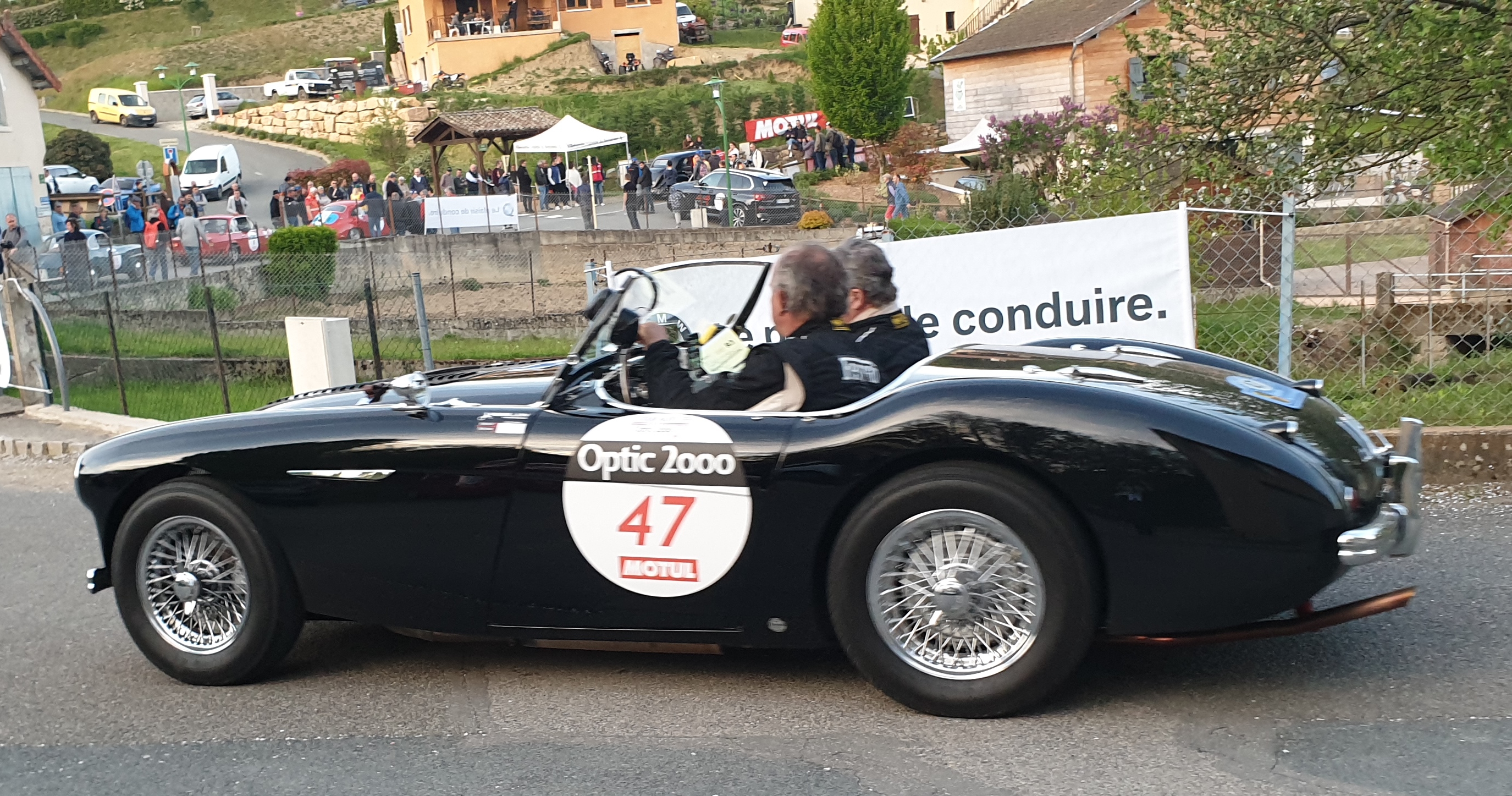 Jean-Claude BEL / Eric FISCHMEISTER : AUSTIN HEALEY 100/4 1956 Jean-Claude BEL / Eric FISCHMEISTER : AUSTIN HEALEY 100/4 1956