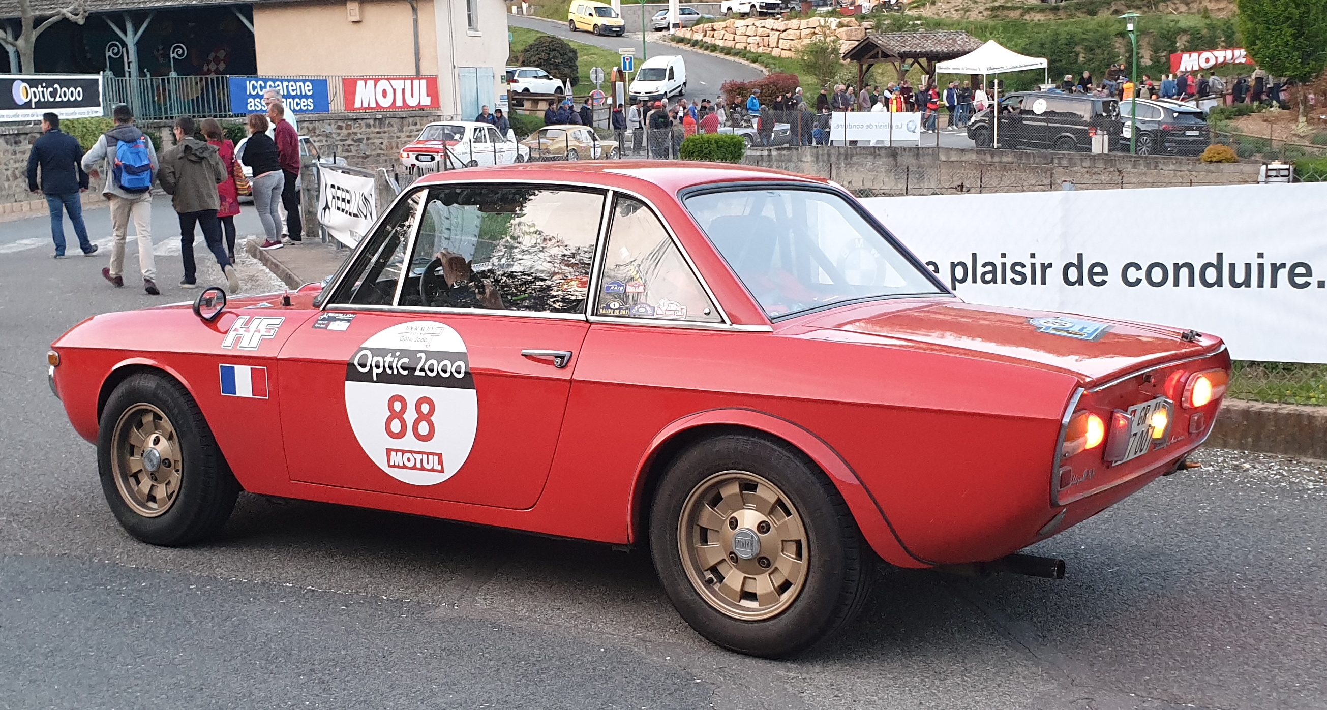 Peter KAPPELER / Peter HORSBURGH : LANCIA Fulvia 1600 HF Fanalone 1969 Peter KAPPELER / Peter HORSBURGH : LANCIA Fulvia 1600 HF Fanalone 1969