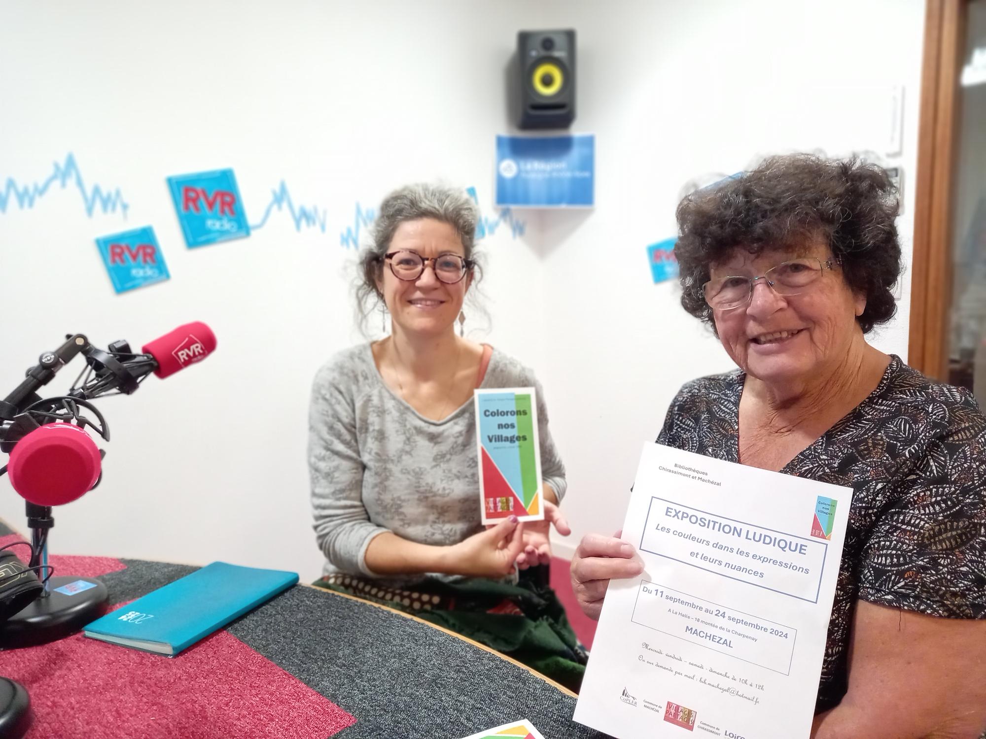 Louise Ragon et Martine Perilhon