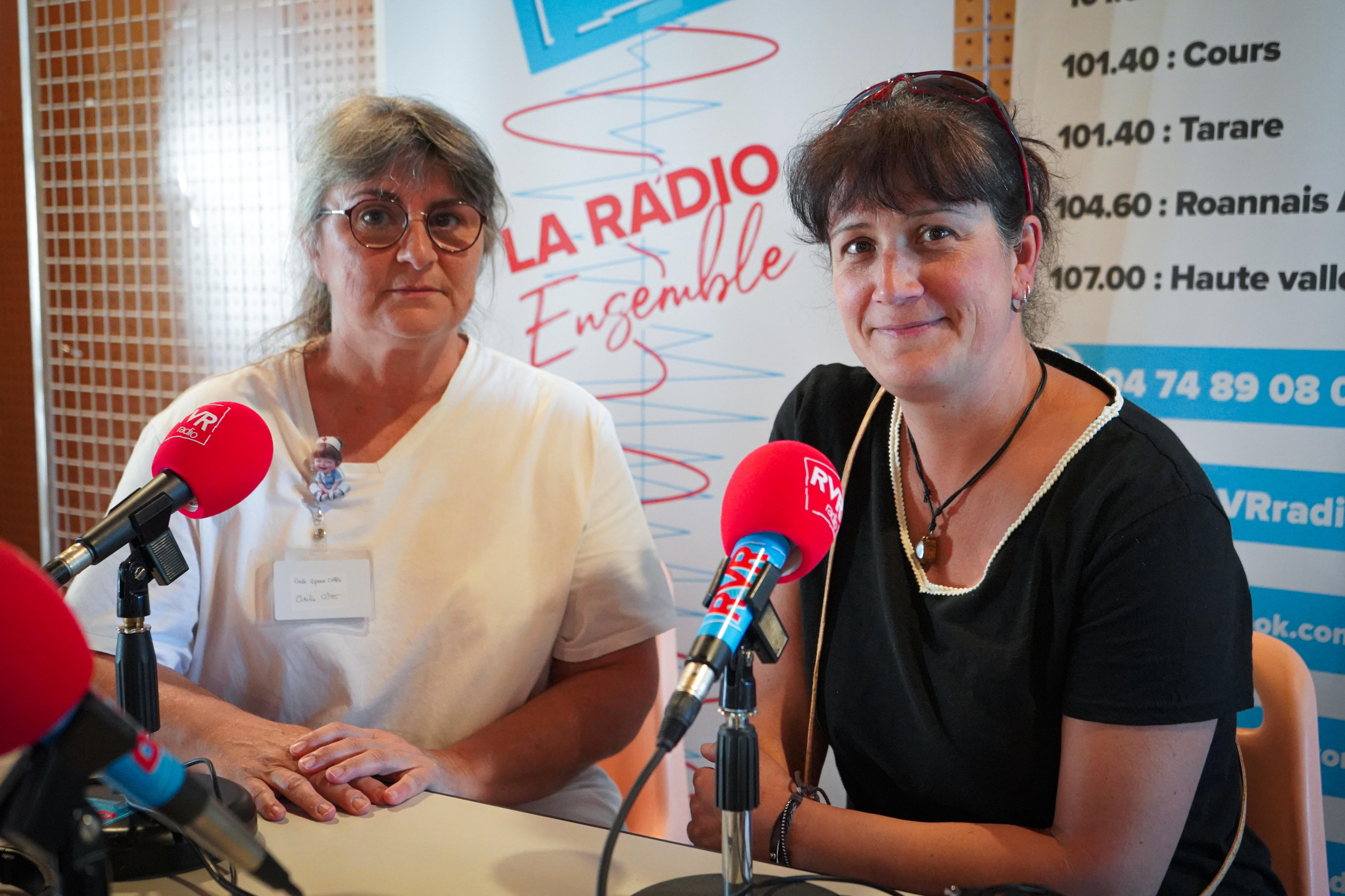 Sylvie Goine et Odile Côte du CHBV Sylvie Goine et Odile Côte du CHBV
