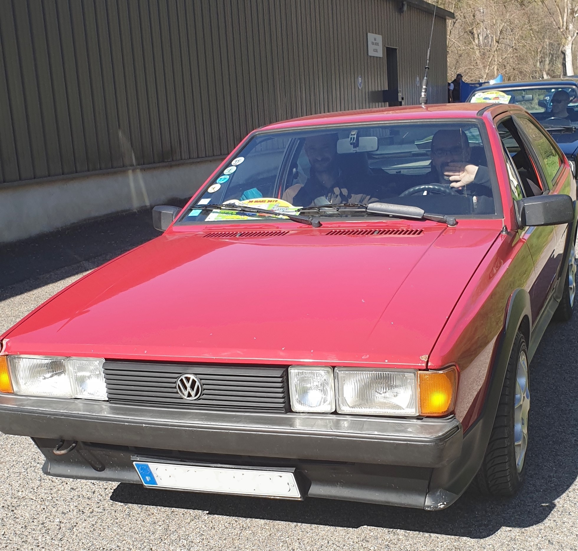 Jérôme, Laurent et Maelis Volkswagen Sirocco GT 1986 Jérôme, Laurent et Maelis Volkswagen Sirocco GT 1986