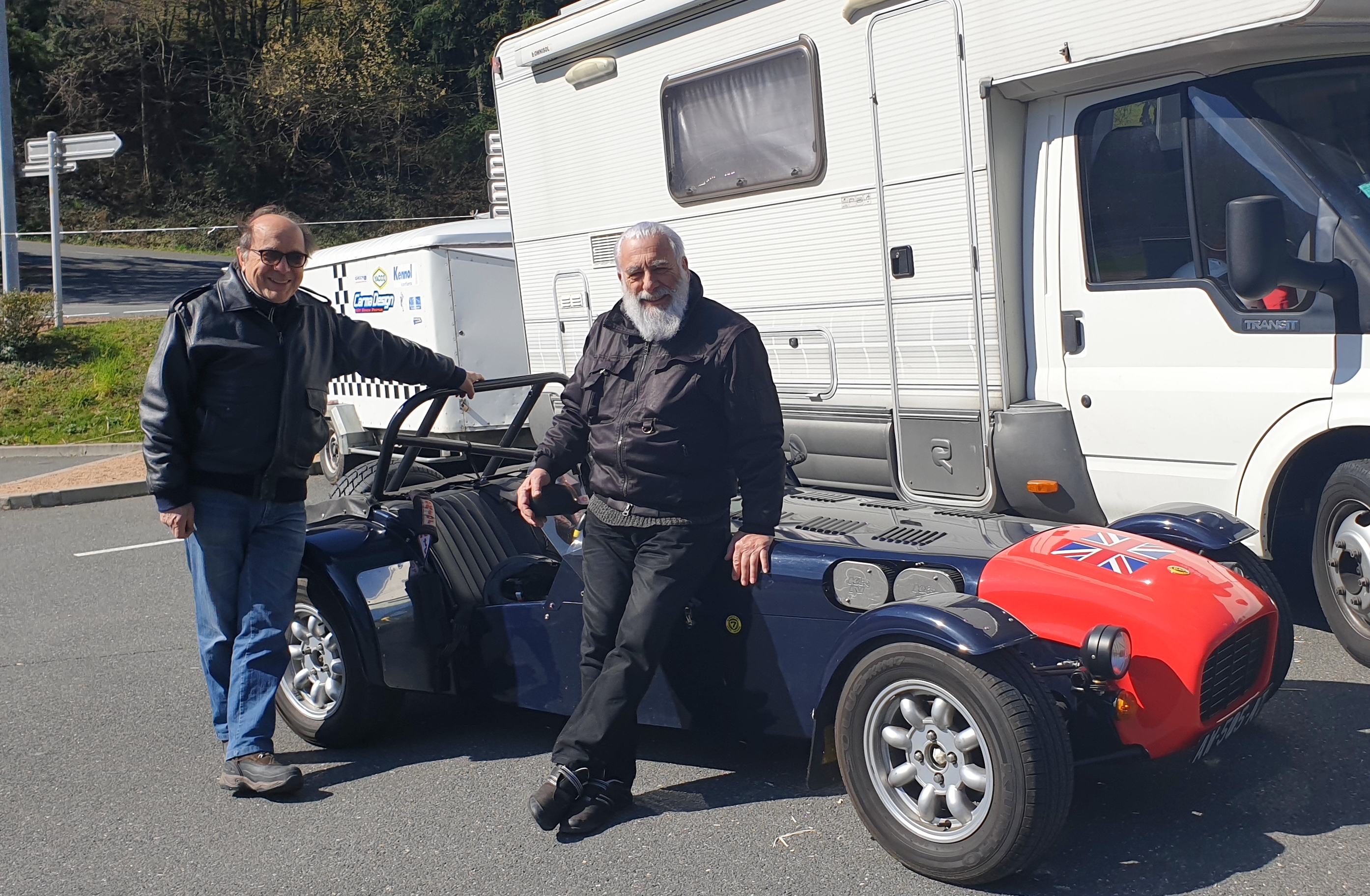 La Caterham de René et Jean-Jacques La Caterham de René et Jean-Jacques
