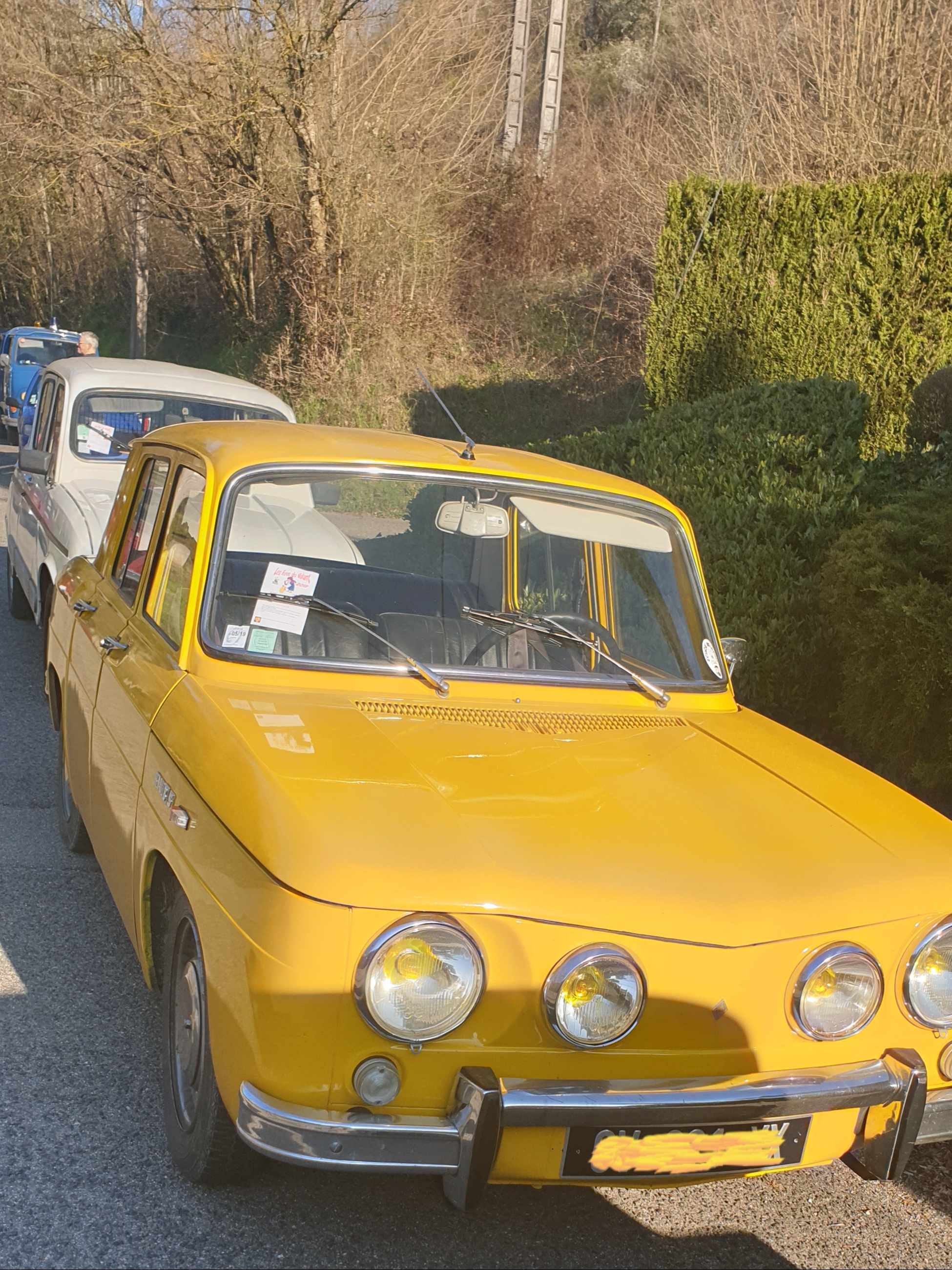 Pierre et Béatrice Renault R8 S 1971 Pierre et Béatrice Renault R8 S 1971