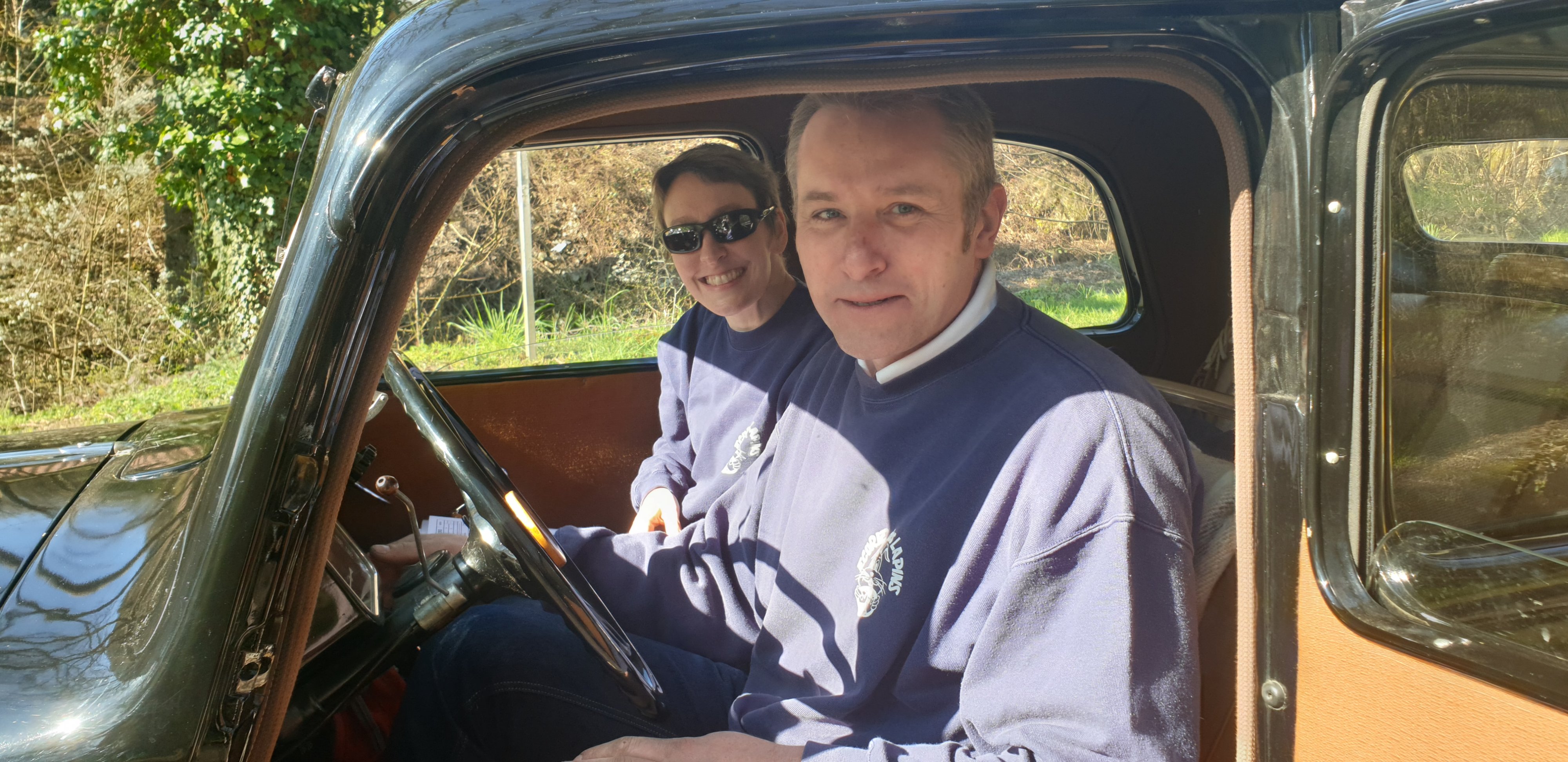 Serge et Patricia Citroën Traction 11BL 1937 Serge et Patricia Citroën Traction 11BL 1937
